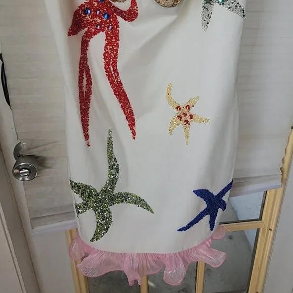 STARFISH BANDAGE MINI DRESS size m - Picture 2 of 11
